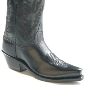 Womens Old West Snip Toe Cowboy Boots sz 7.5